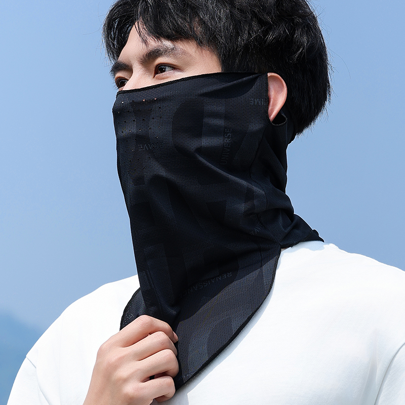 騎車必備】防曬面罩男士遮陽全臉