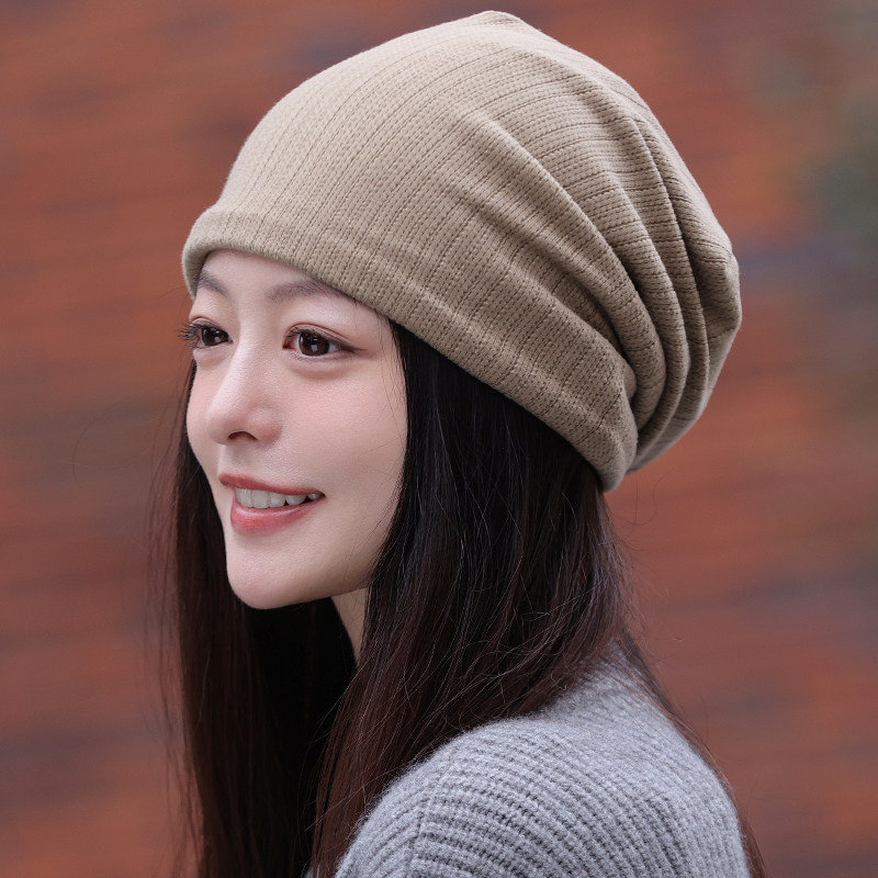 帽子女士秋冬季保暖毛线帽