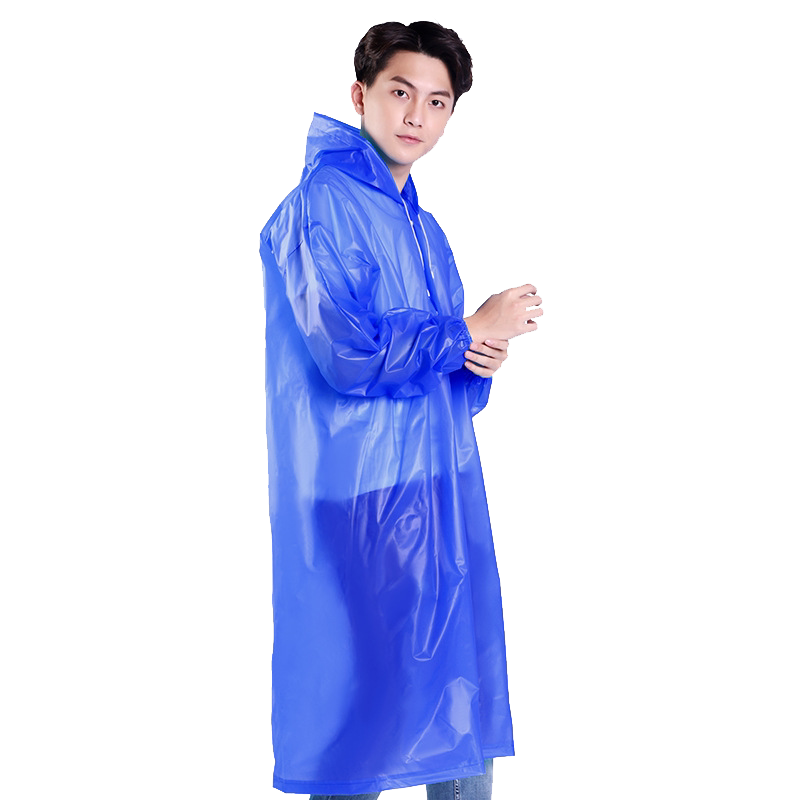 五件装】男女成人款非一次性雨衣