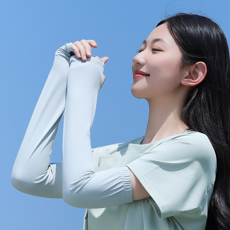焦下同款防晒冰丝袖套夏季女士