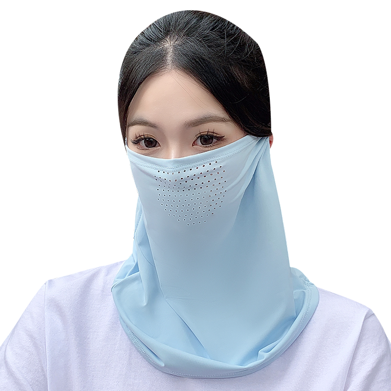冰丝防晒面罩女款夏季户外挂耳