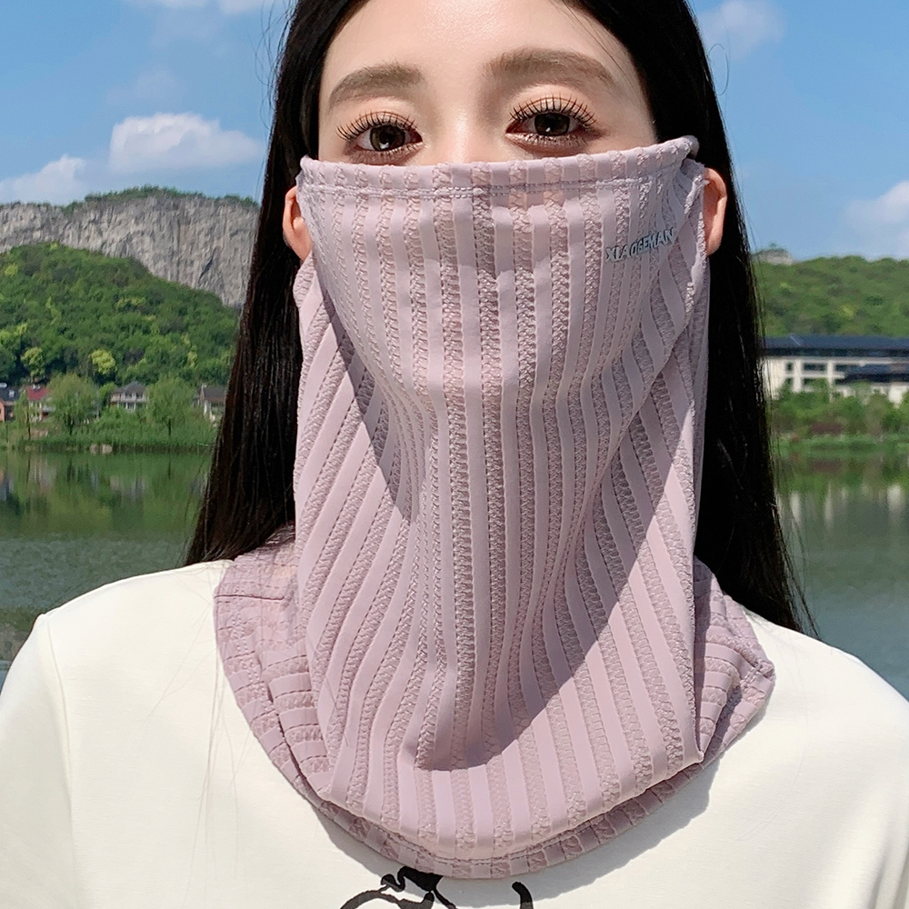 户外冰丝防晒面罩女新款夏季遮阳