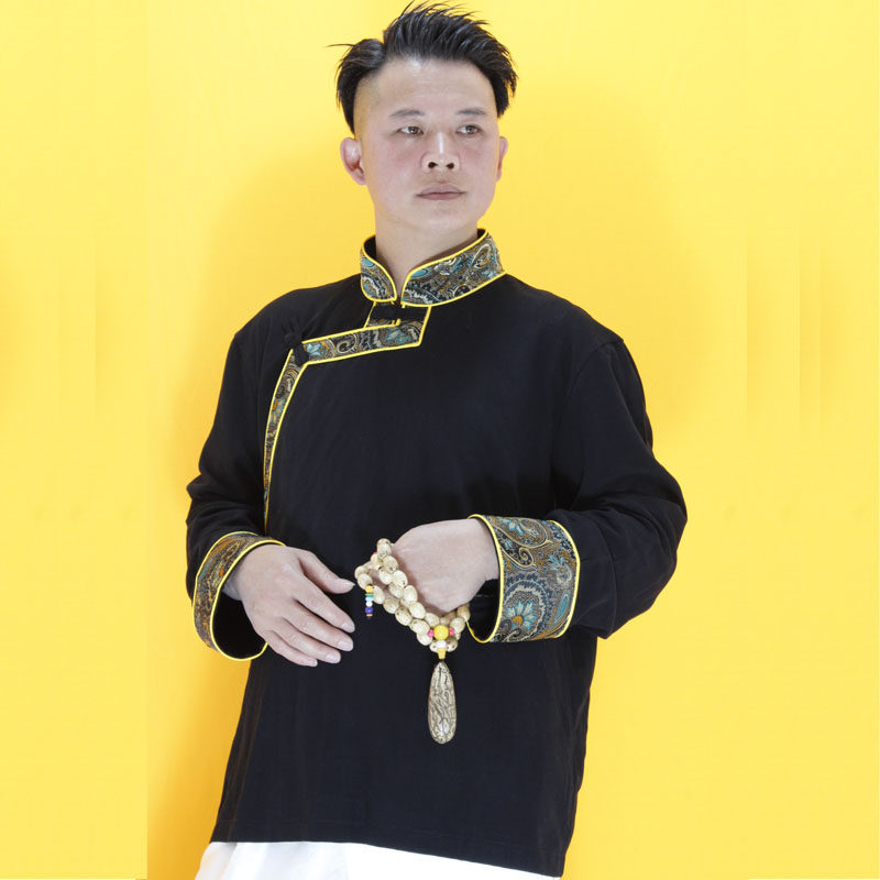 藏族衬衣锅庄舞演出服生活装