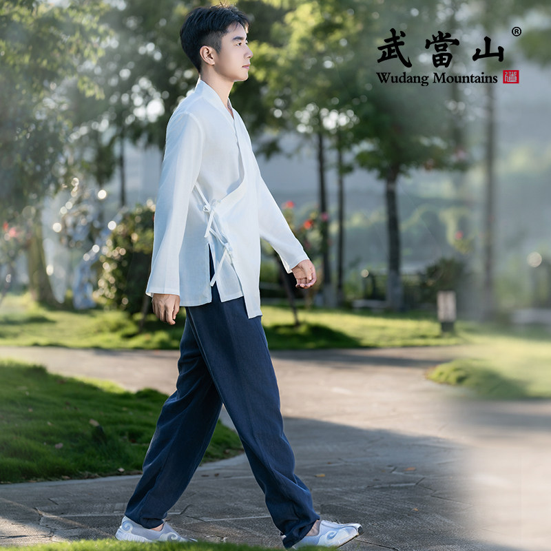 武当山男女款春秋武当王也太极服图片
