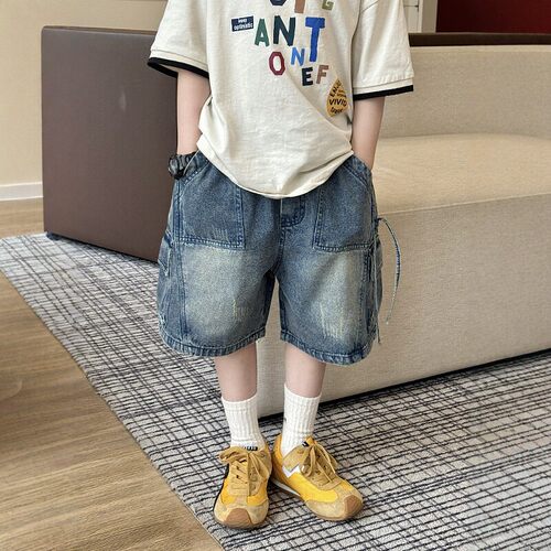 又酷又飒的男童裤子韩版夏季儿童