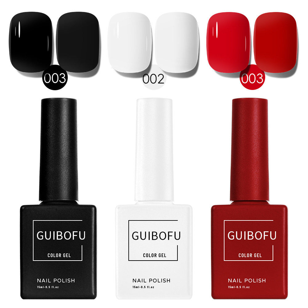 3Pcs/Set Gel Nail Polish kit soak off uv led Semi Permanent