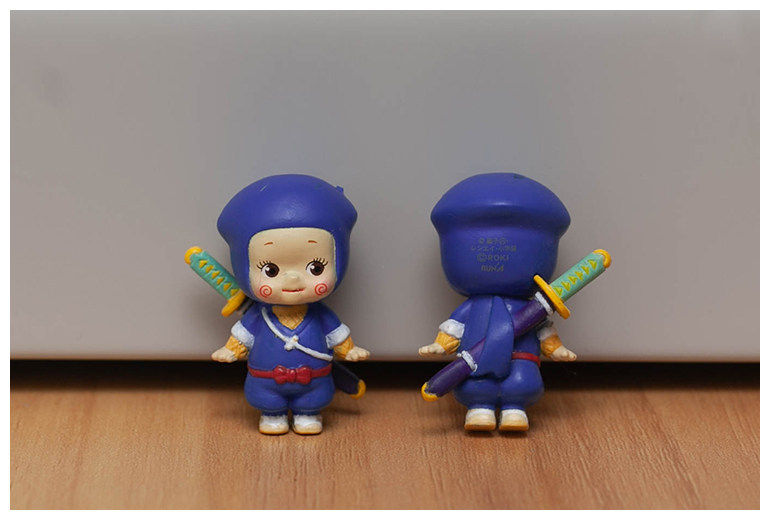 正版散货动漫丘比娃娃忍者小精灵卡通迷你小号摆件公仔模型手办