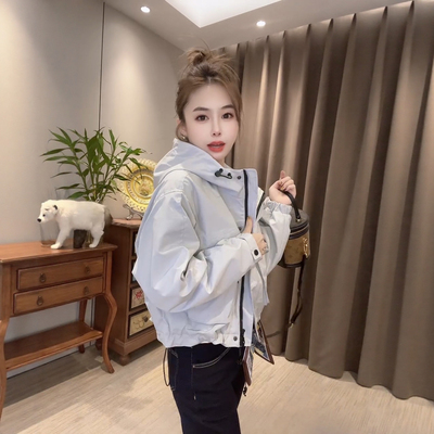 新款加棉冲锋衣女装外套