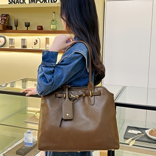 韩里韩气的包包同款女托特包手提单肩腋下公文包高级感小众贵气