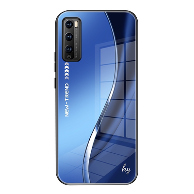 适用畅享20Pro/畅享Z手机壳新款钢化玻璃男女硅胶全包防摔保护套高级感创意商务高档超薄经典流线形外壳