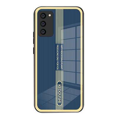 适用OPPOA55手机壳钢化玻璃oppoa55超薄金属条纹PEMM00保护套全包边防摔男女网红