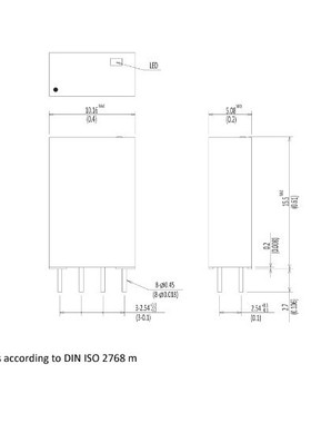 Standex relays 继电器 MFS 系列干簧继电器 MFS-E1A03