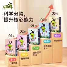 逻辑狗2岁3-4岁幼儿思维训练全套一阶段儿童益智玩具板