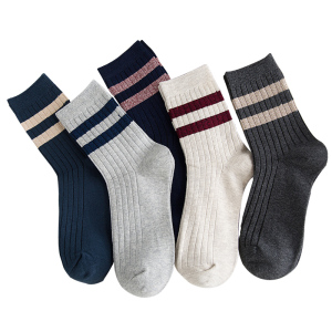 袜子男ins潮长袜春夏季纯棉防臭中筒袜潮流韩版学院风四季款男袜