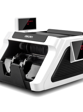 得力3903S双屏智能点钞机验钞机3915S支持识别3908S第五套2170