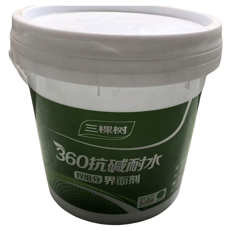 三棵树360双组分界面剂，造毛效果佳，附着力强，法国A+环保认证