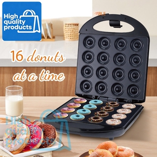 Donut Maker Machine Non-stick Surface 16 Doughnuts 甜甜圈机