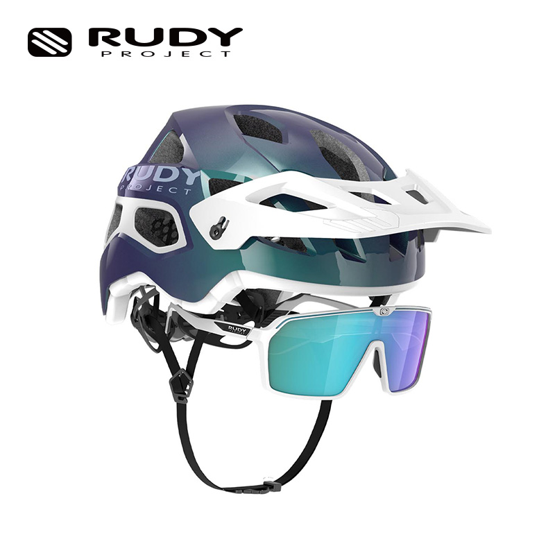 rudy project专业骑行装备头盔眼镜套装新款山地车盔防风运动眼镜