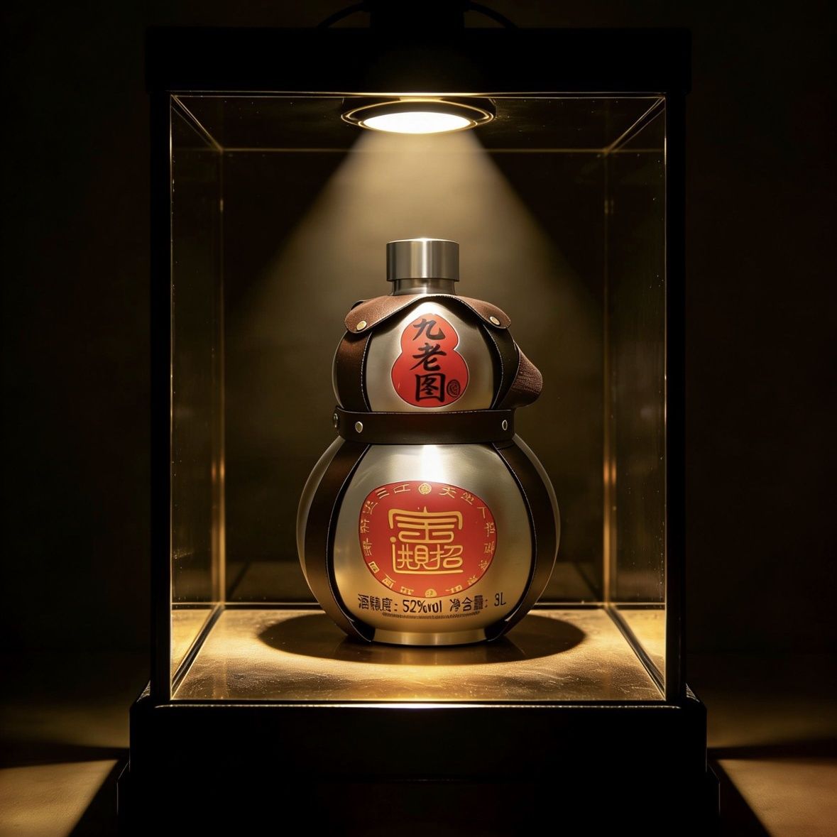 草原蒙古烈酒清香型白酒52度高粱原浆酒304不锈钢宝葫芦厂家批发