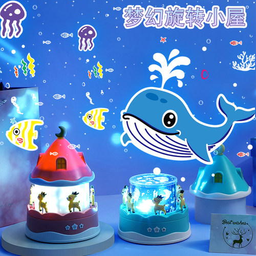 光源人生星空投影仪小夜灯卧室灯
