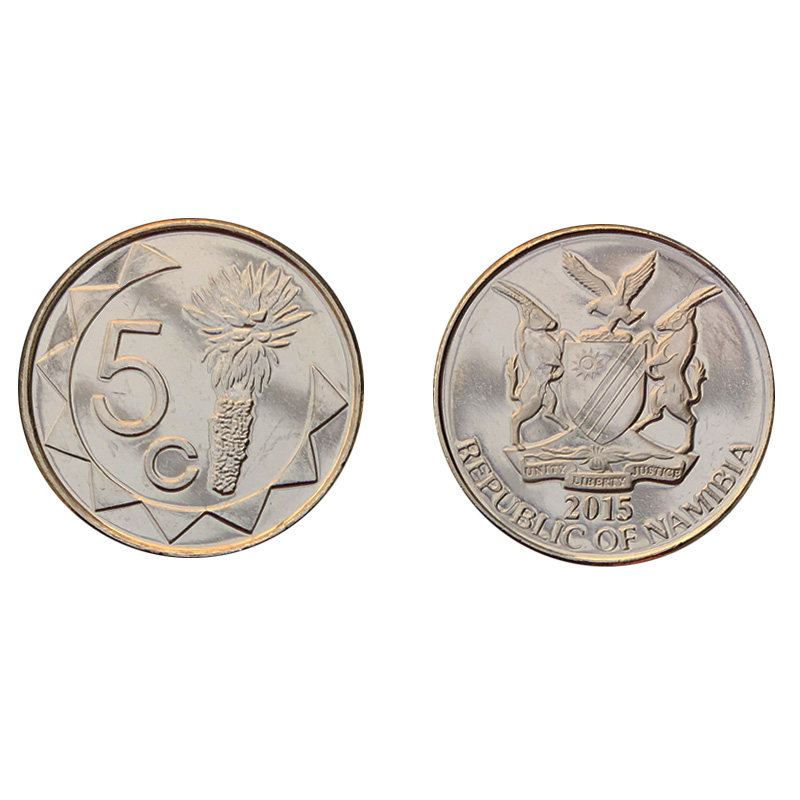 [Africa]Namibia 5 points Coin Foreign coins Single coin 2015 year KM#NEWin the Jewelry/Diamond/Jade/Gold , Gold jewelery (New) , Foot ornaments  category - from Buy2taobao.com to provide professional Taobao agent buy service