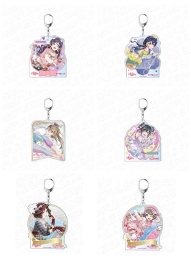 【正版现货】lovelive LLAS 东条希 璃奈 海未 10cm大挂件