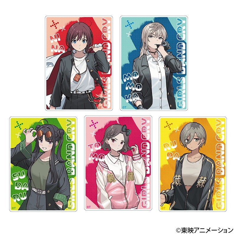 【正版现货】GBC 少女哭泣乐队 安和昴 极道 HMV快闪亚克力贴纸