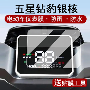 荣耀500非钢化膜 屏幕膜金箭凌峰 适用五星钻豹银核仪表膜电动车钻豹N70液晶表盘保护膜哈铃MZ 哈铃M95C都市版