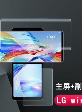 LG钢化折叠贴膜副屏翻转高清手机