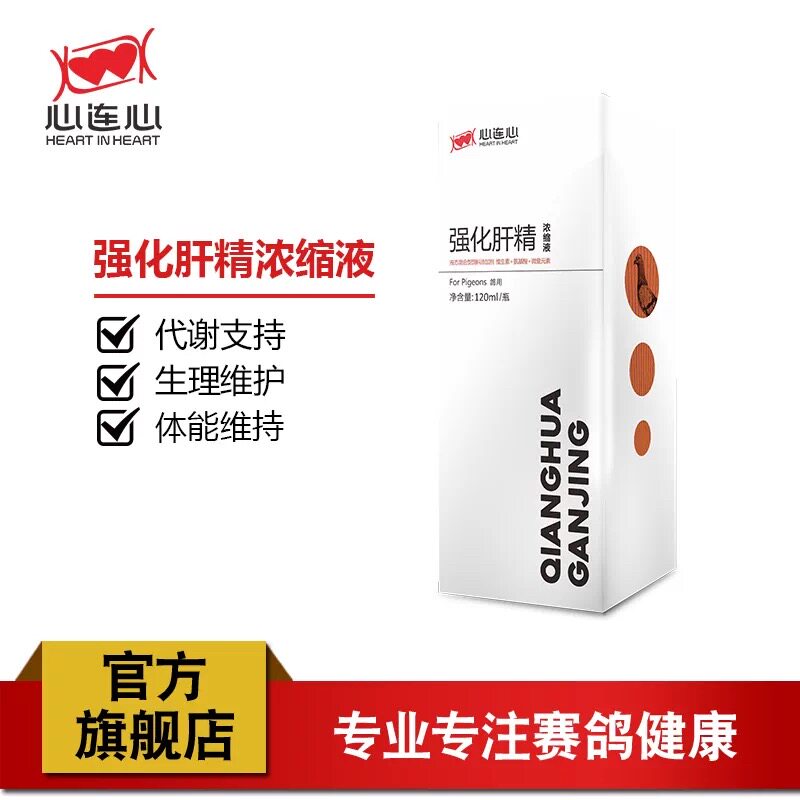 心连心鸽用强化肝精液玄凤虎皮鹦鹉鸟专用恢复期改善排毒解毒鸽子
