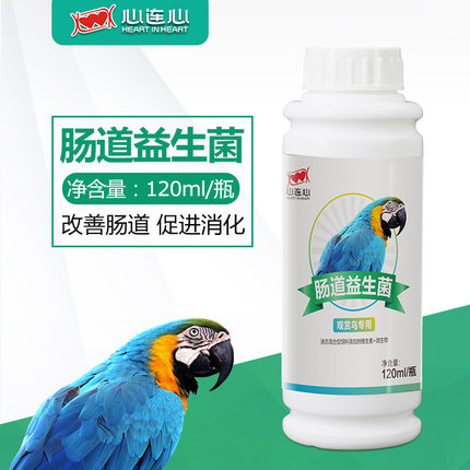 心连心鸟用玄凤牡丹鹦鹉肠道益生菌改善嗉囊积食肠胃促消化活性菌