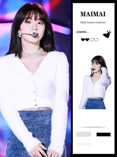 小香风针织开衫V领春秋季毛衣女