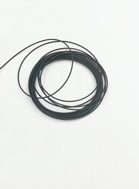 黑色毛细管铁氟龙套管特氟龙聚四氟乙烯0.3mm0.5/0.8/1mm软管小号