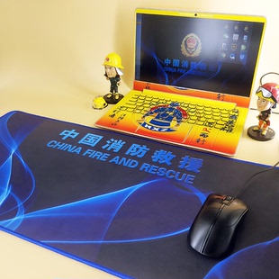 逆行者超大桌垫鼠标垫锁边加厚加长电脑笔记本办公家用键盘垫细面