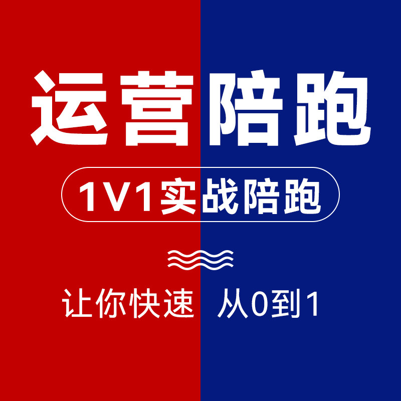 店铺一对一运营陪跑诊断推广零基础数据分析优化淘宝天猫京东运营