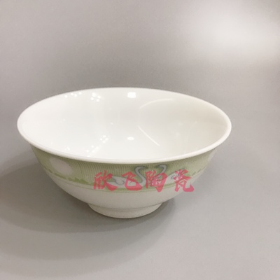 陶瓷餐具饭碗白天鹅瓷器釉下彩