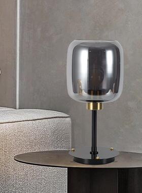 轻奢意式简约现代床头灯卧室床头柜样板房客厅设计师创意玻璃台灯