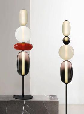 创意设计师客厅落地灯沙发旁装饰网红中古卧室高级感时尚轻奢台灯