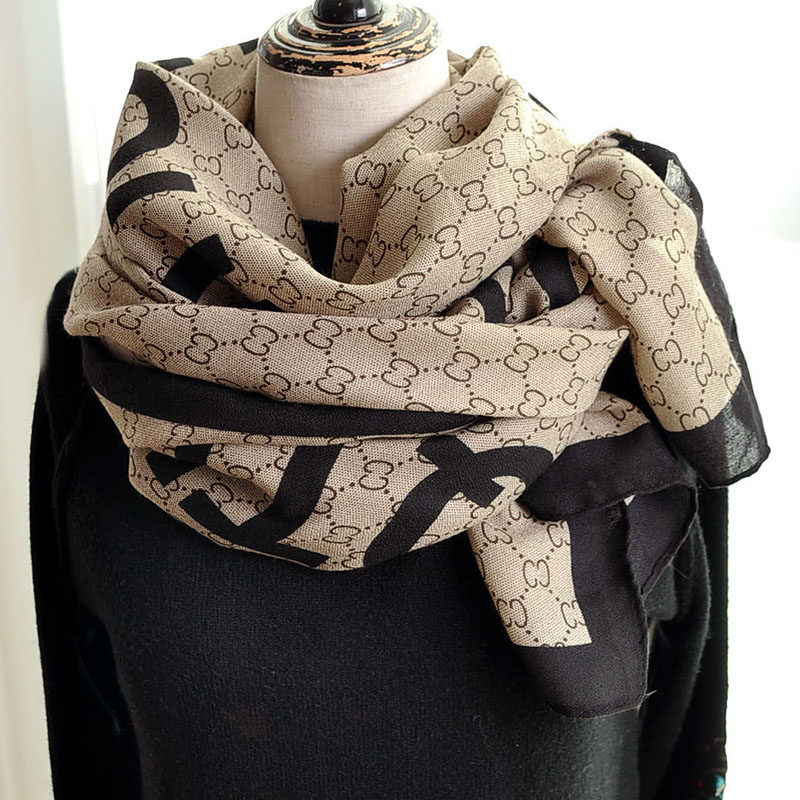 棉麻围巾女披肩春秋外搭高端两用新款字母薄款保暖护颈围脖丝巾,服饰配件/皮带/帽子/围巾,围巾/丝巾/披肩,淘宝优惠券,粉丝福利购,淘宝优惠卷