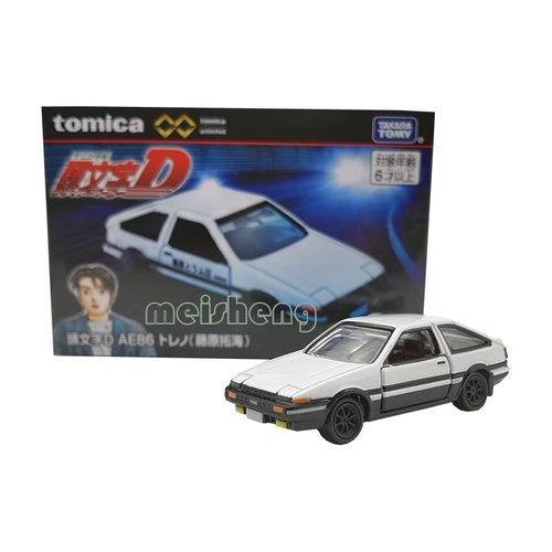 TOMICA多美卡仿真合金车模无限01頭文字D AE86 藤原拓海 297666