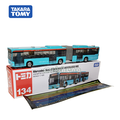 奔驰日本模型双节巴士公交车