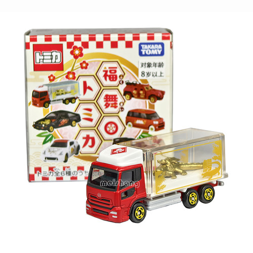 TOMY/多美卡仿真合金小汽车模型摆件2026年福舞春节新年盲盒套组