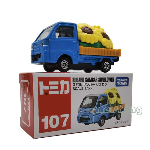 tomy小车多美卡合金向日葵