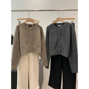 捡漏 简约针织毛衣Y035 淘到门店299短款