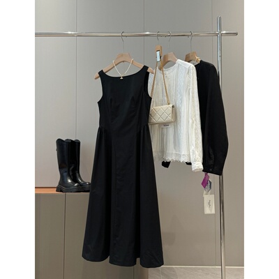 好价！源头货源～100棉！同品质219+无袖收腰连衣裙U258