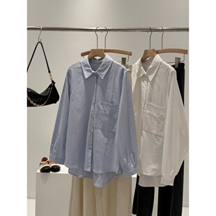 衬衫 捡漏 松弛感长袖 同品质269 Y991 棉麻混纺