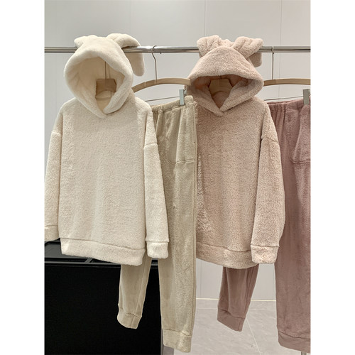 捡漏！淘到门店199双面珊瑚绒家居服睡衣套装S337