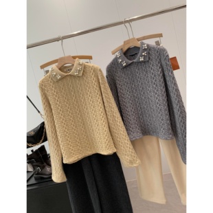 饰翻领针T737 淘到门店299珠宝装 新款 捡漏