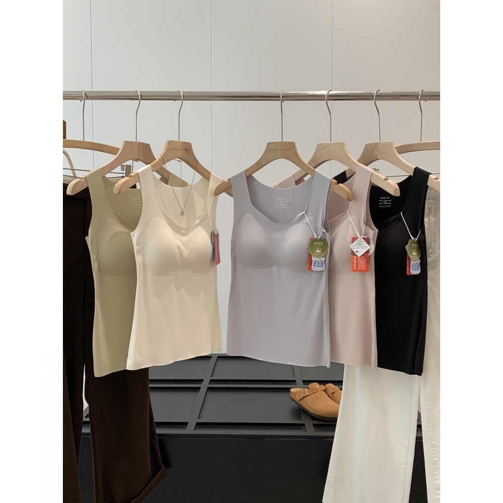 原厂！客供面料！国外商场499+保暖打底背心R615