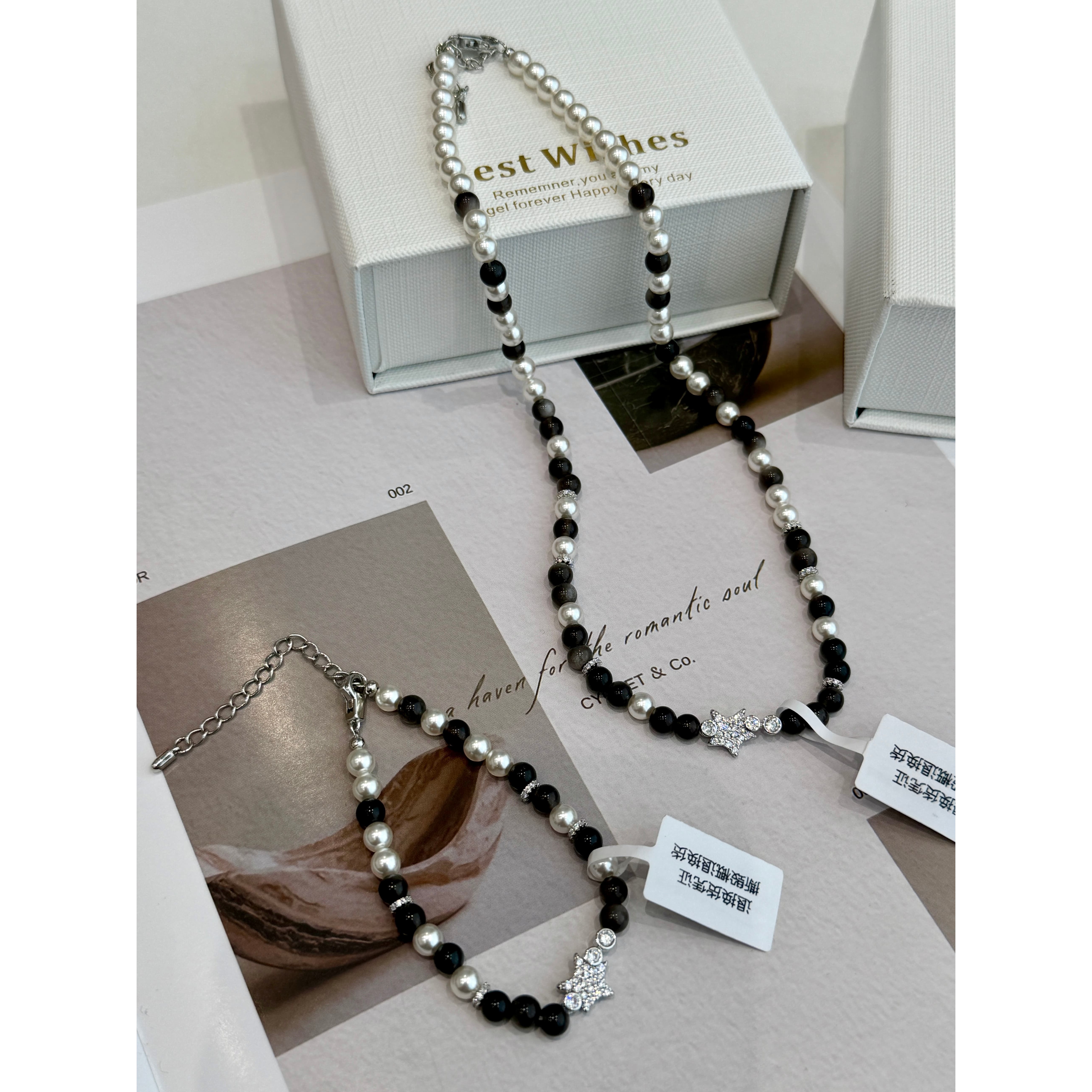 捡漏！曜石系列～红人店199+手链和249+项链T456